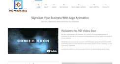 Desktop Screenshot of hdvideobox.com